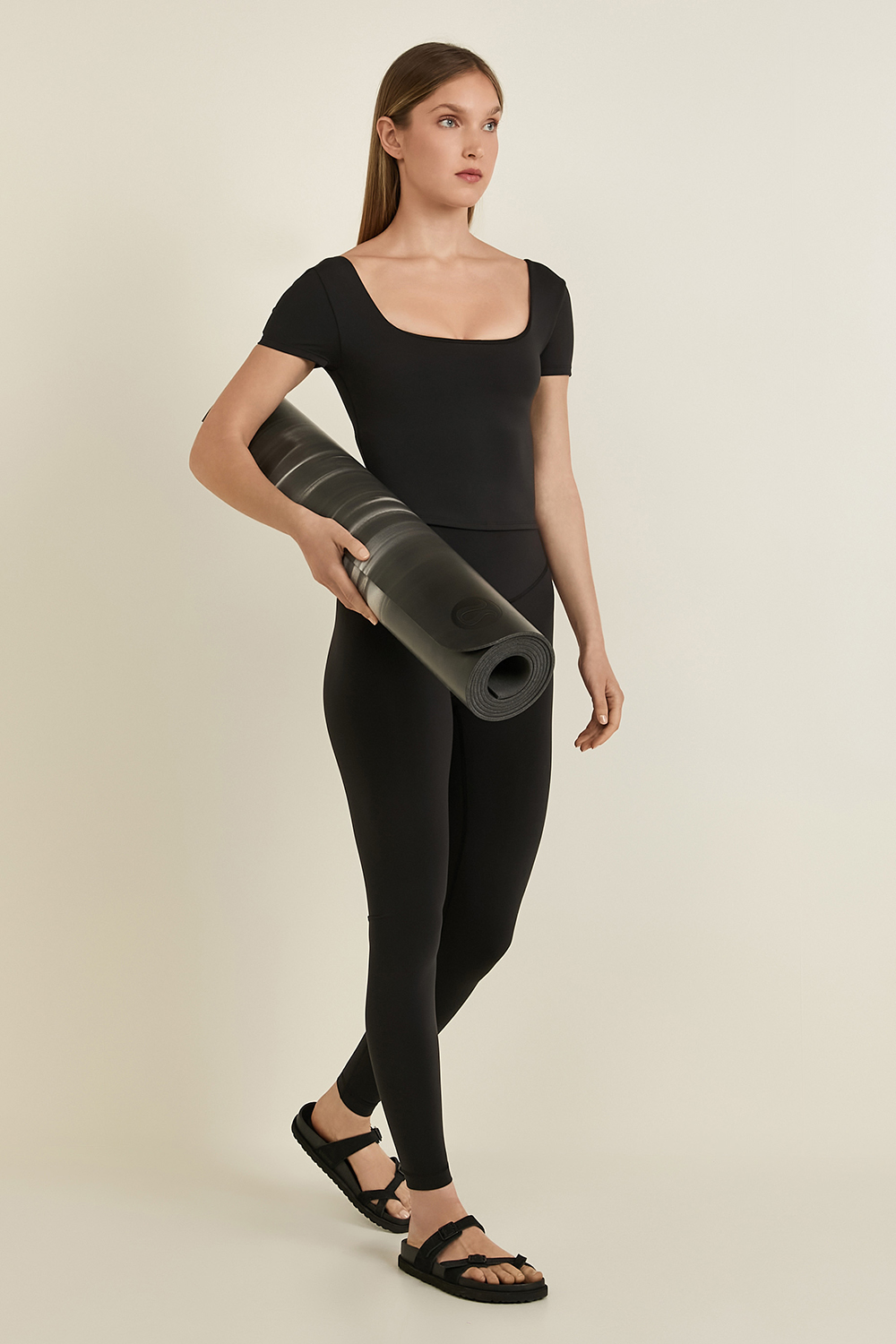 Wunder Under SmoothCover Square-Neck T-Shirt